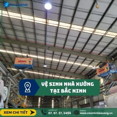Vệ Sinh Nhà Xưởng Tại bắc ninh